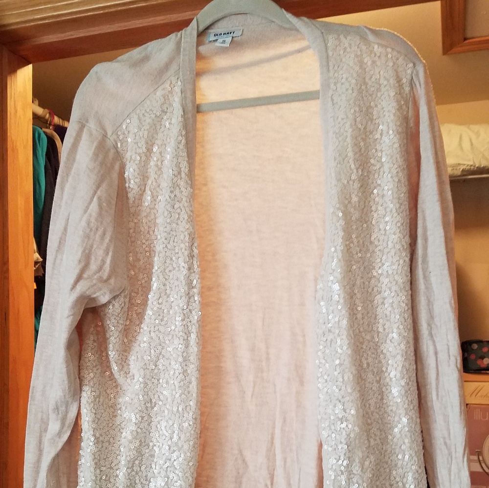 Xxl old navy sequined sweater